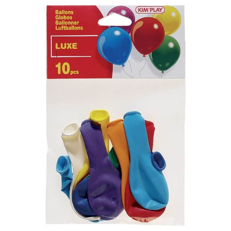 10 Ballons de Baudruche Multicolore Anniversaire 30 ans - Jour de Fête -  Boutique Jour de fête