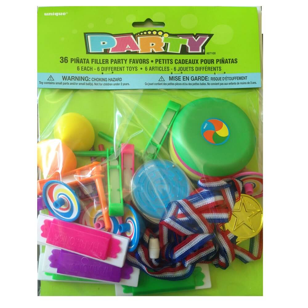 40 jouets pour pinatas - Jeux de Fête