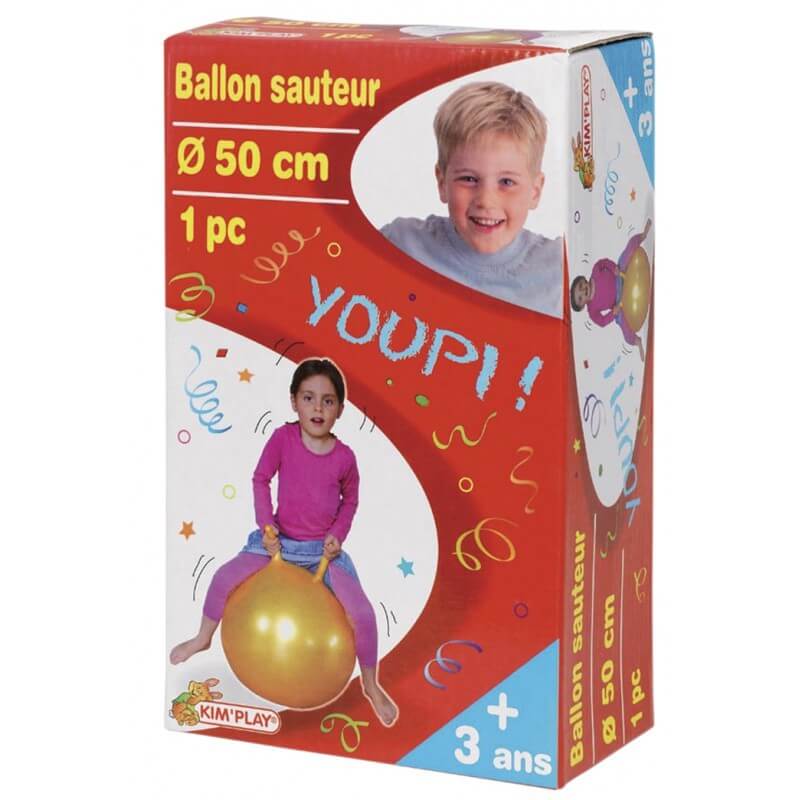 Ballon sauteur - Jouet enfant fille et garçon - 3 ans et +