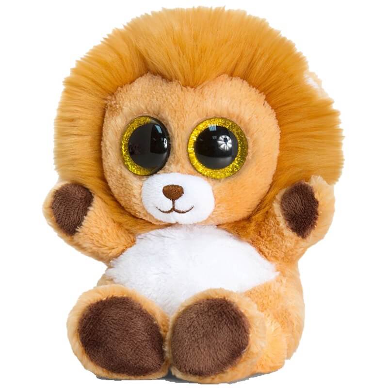 Peluche lion Keel Toys Maxi Animotsu Wild de 21 cm.