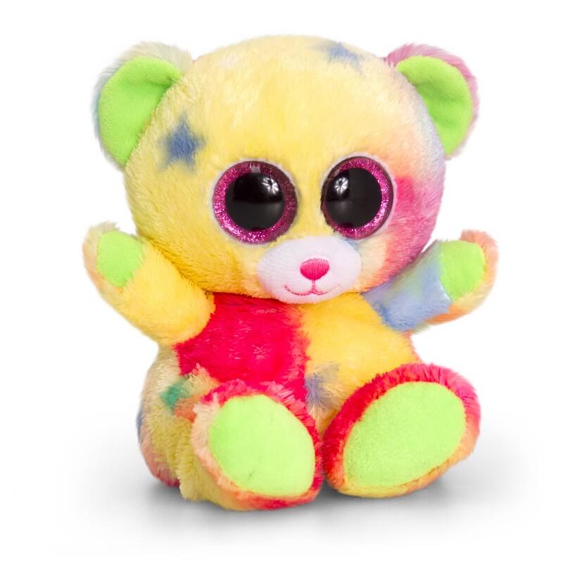 Peluche panda aux gros yeux Animotsu Keel Toys