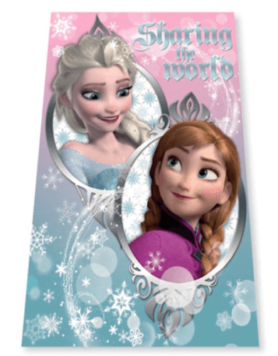 Plaid polaire La Reine des Neiges couverture enfant Disney mod3 pas cher 