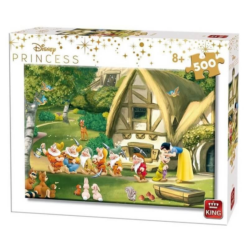Puzzle Disney Blanche Neige Et Les 7 Nains De 500 Pieces
