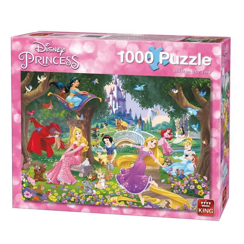 Puzzle Disney Princesses à la campagne de 1000 pièces