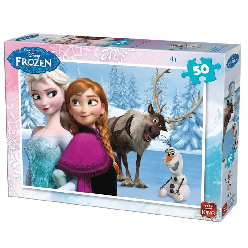 La reine des neiges - Puzzle enfant Disney de 50 pièces