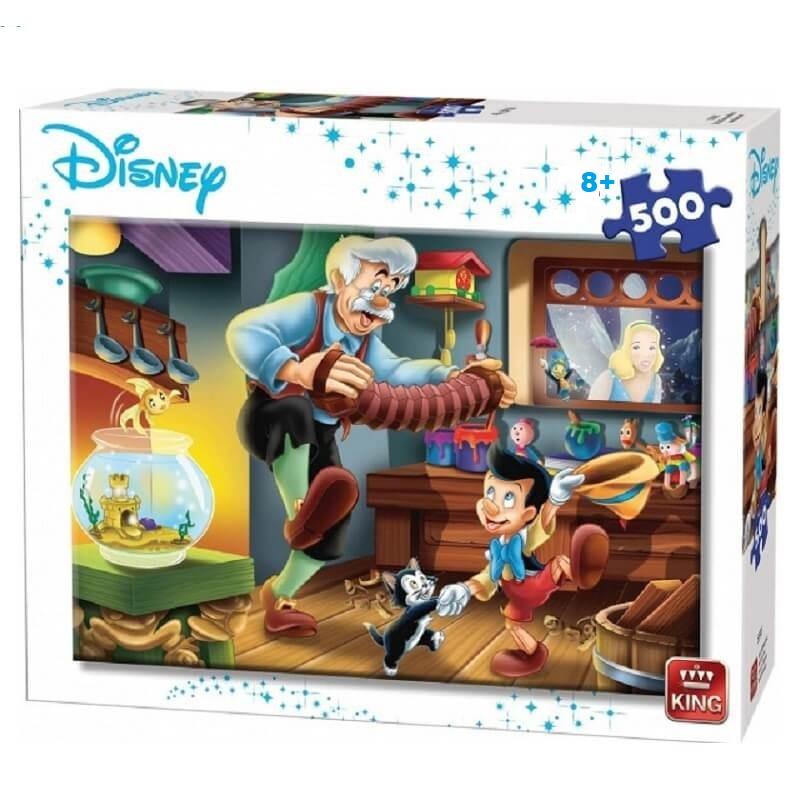 Puzzle Pinocchio de 500 pièces sous licence Disney